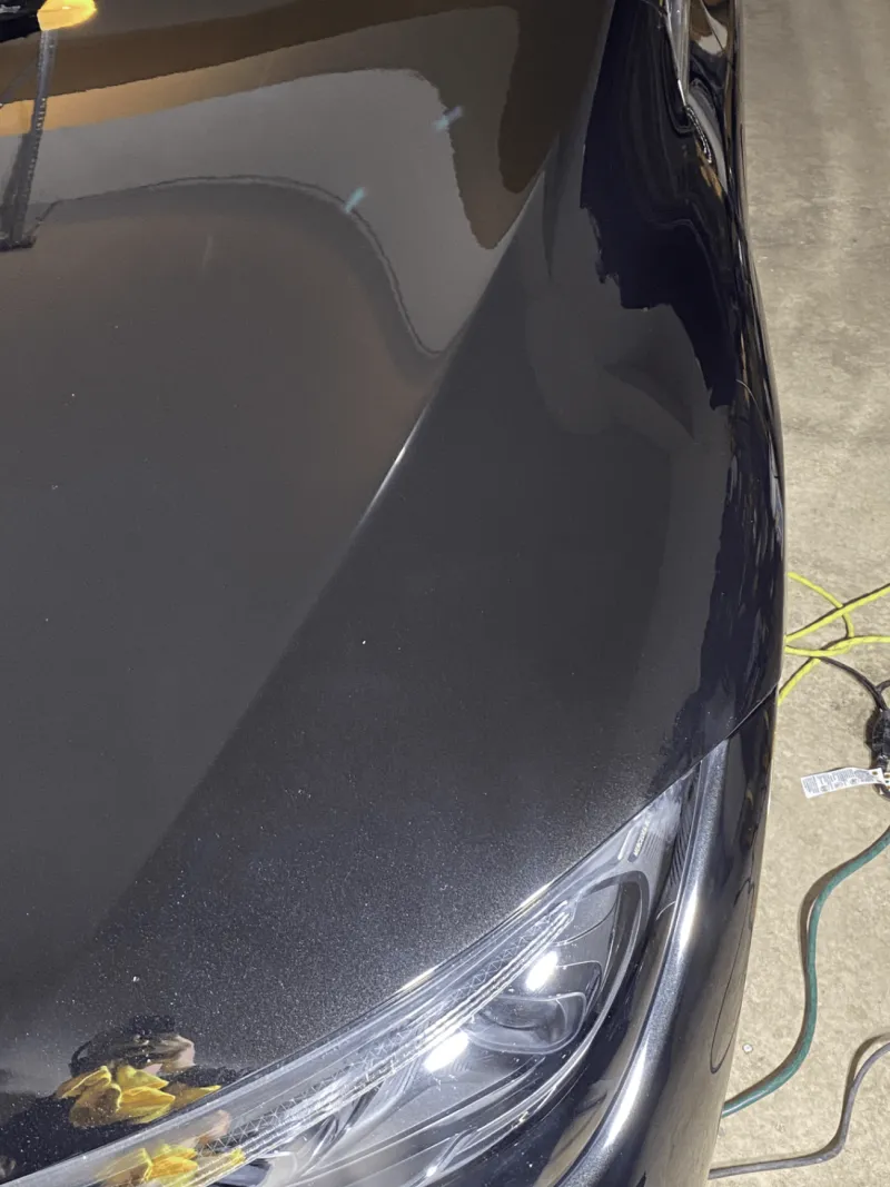 After paint correction — flawless gloss